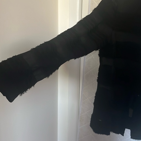 Burberry half see through long sleeves shirt . - Picture 3 of 5